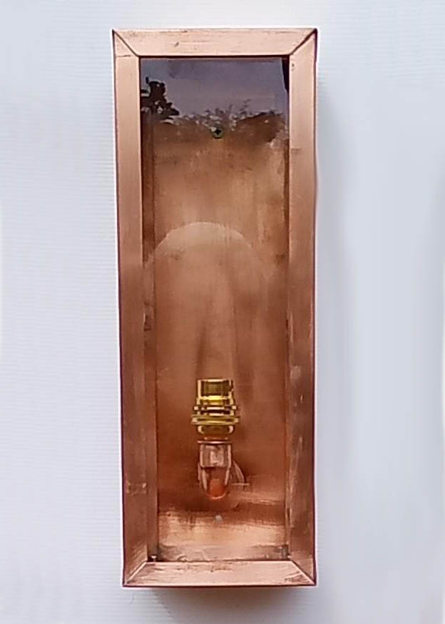 Bay St Copper Wall Light CW3C