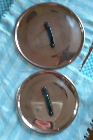 Copper lids to fit your pots pans