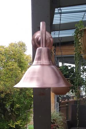 Barn  Copper Wall Light Goose Neck